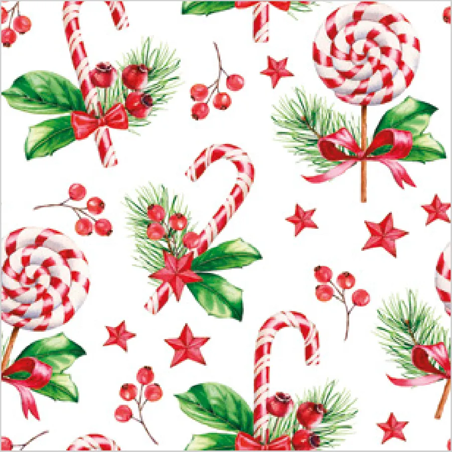 Dulces Navideños Rojos y Blancos · SD_GW_024201