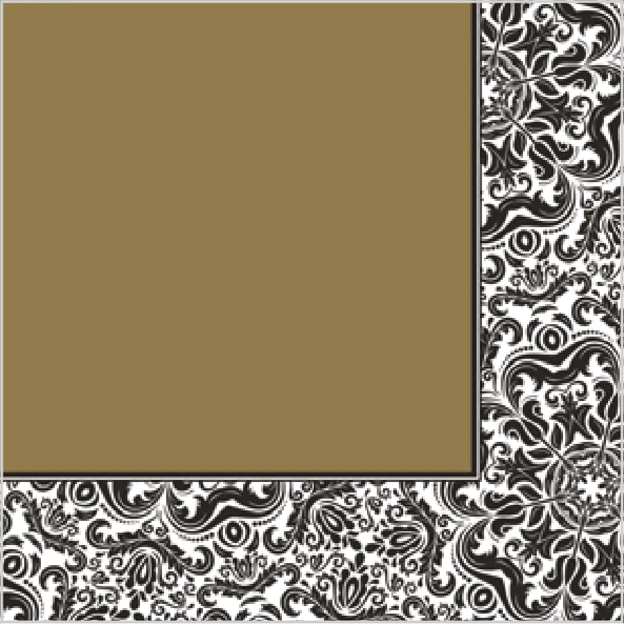 Marco Ornamental Dorado y Negro · SD_OG_027907