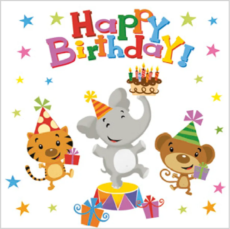 Feliz Cumpleaños con Animales · SD_OG_036601