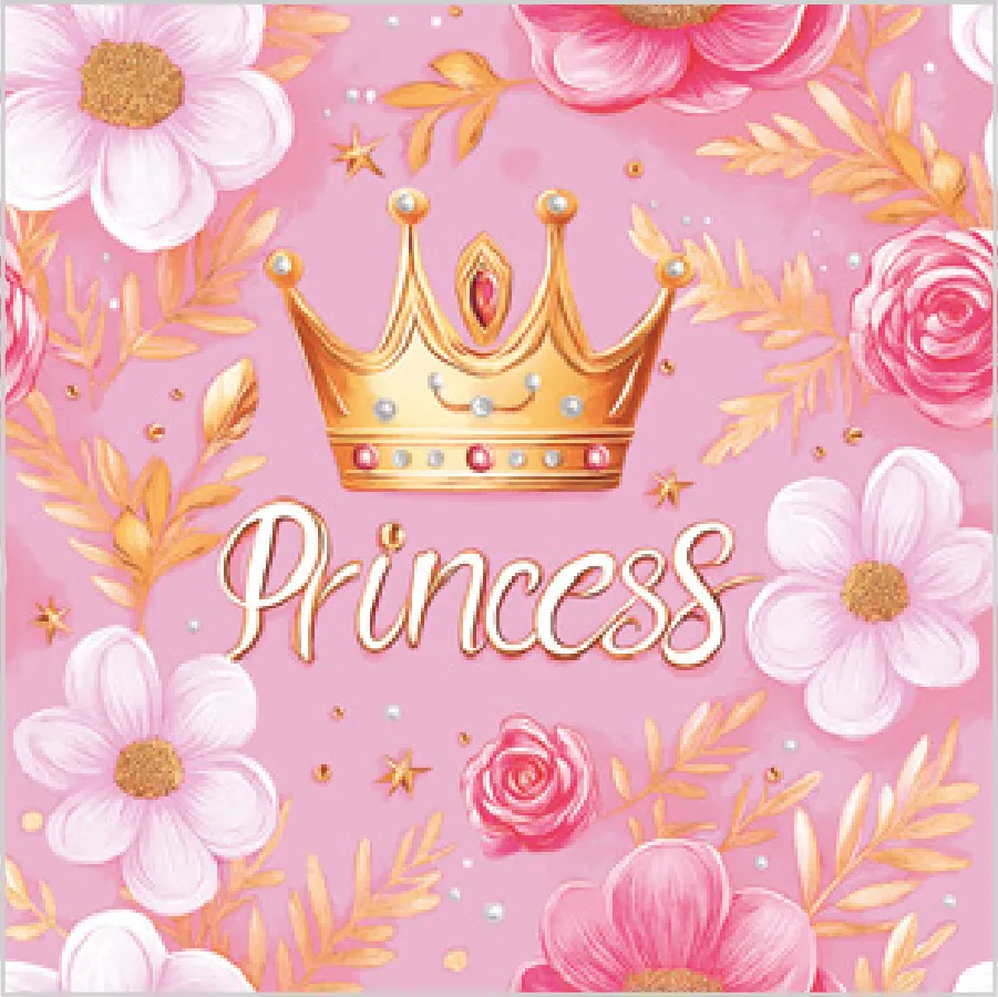 Corona de Princesa Rosa · SD_OG_040801