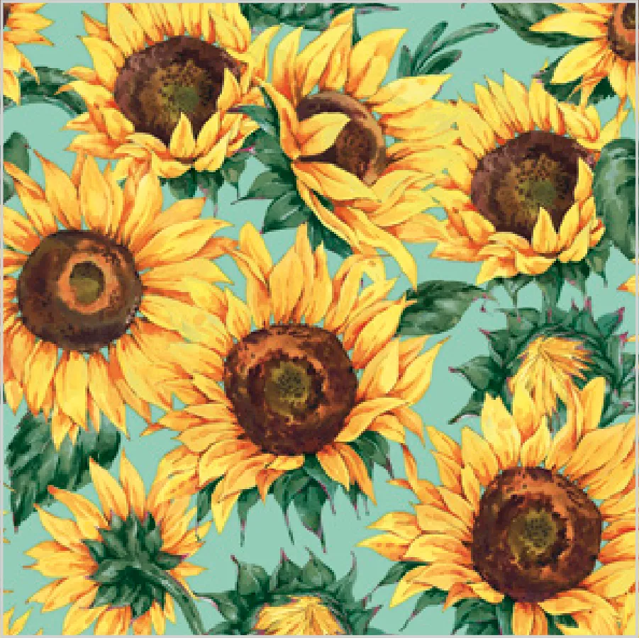 Estampado de Girasoles · SD_OG_041701
