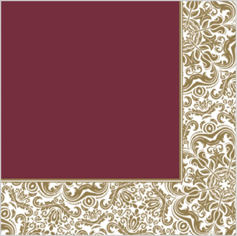 Marco Ornamental Rojo Vino · SD_OG_027902