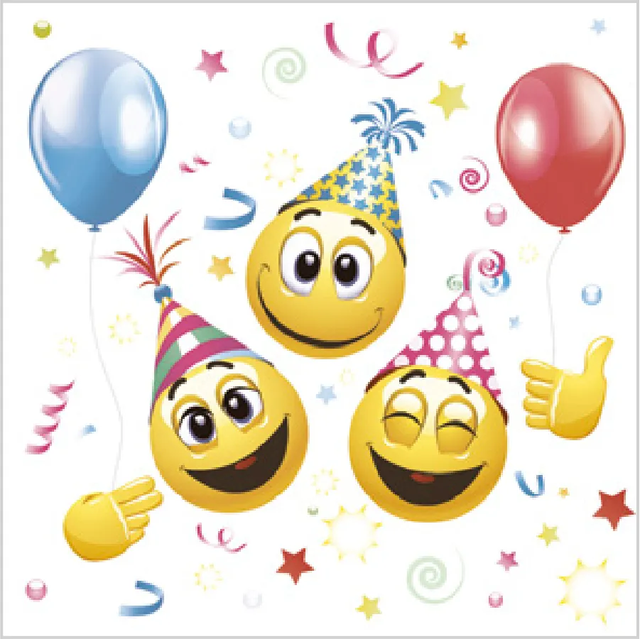 Caritas Sonrientes y Globos · SD_OG_037801