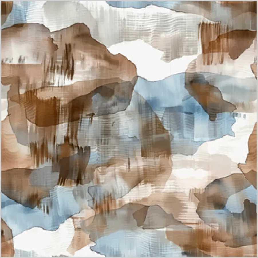 Acuarela Abstracta en Tonos Tierra · SD_OG_042701