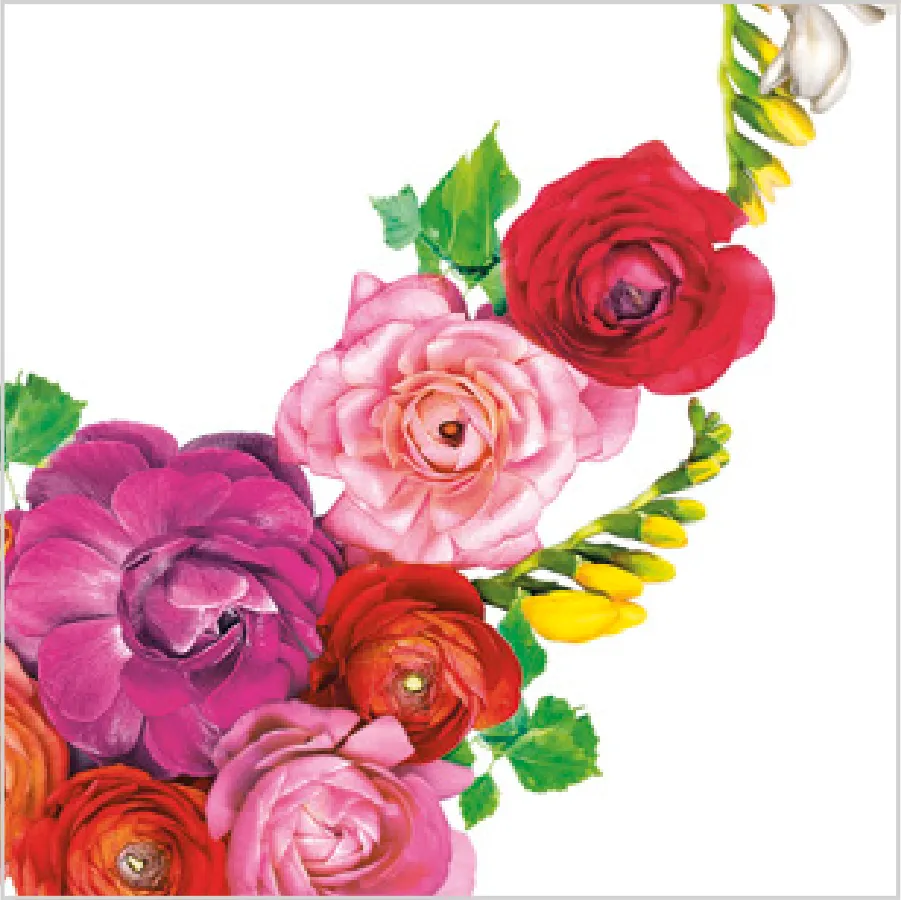 Mezcla de Ranúnculos y Fresias · SD_WI_005801
