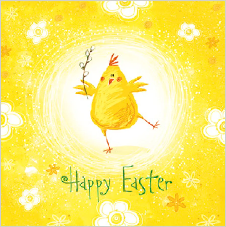 Felices Pascuas con Pollito · SD_WL_011501