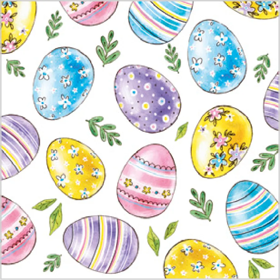Huevos de Pascua en Acuarela · SD_WL_012301