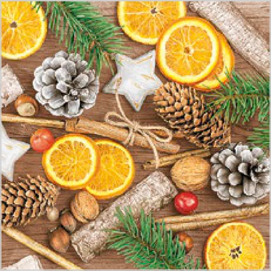 Adornos Invernales con Canela y Frutos Secos · SL_GW_020601