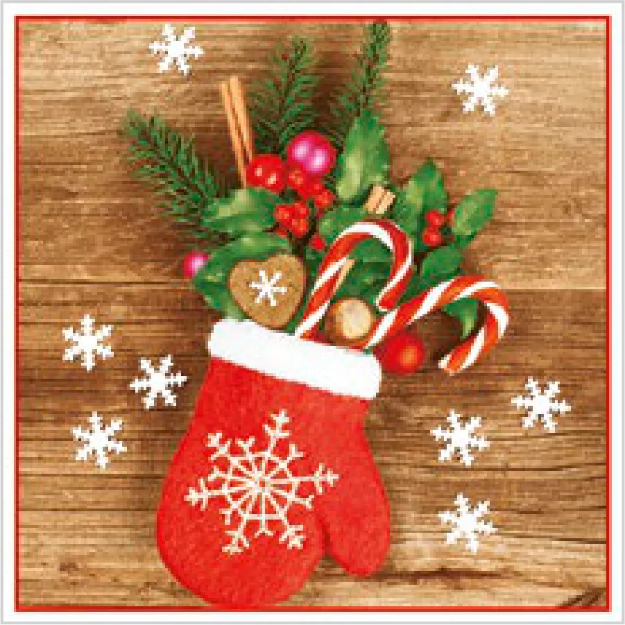 Guante Lleno de Navidad · SL_GW_022601