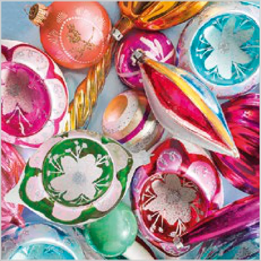 Bolas de Navidad Retro Brillantes · SL_GW_028301