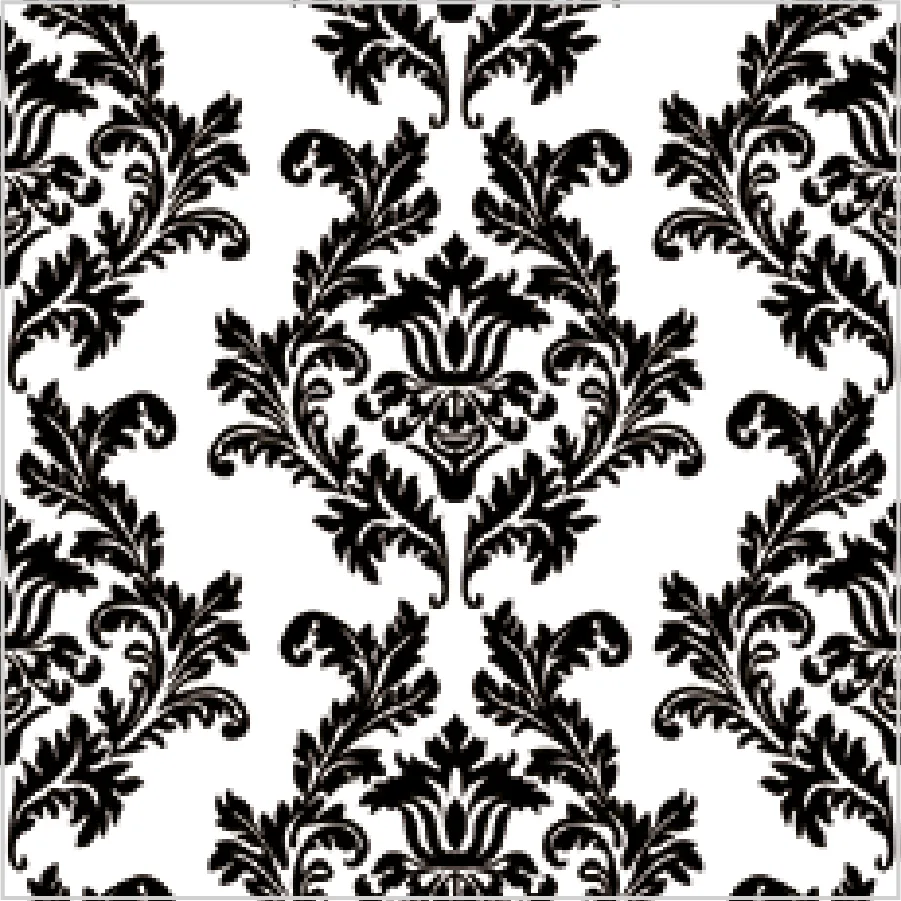 Estampado de Papel Pintado en Blanco y Negro · SL_OG_001809