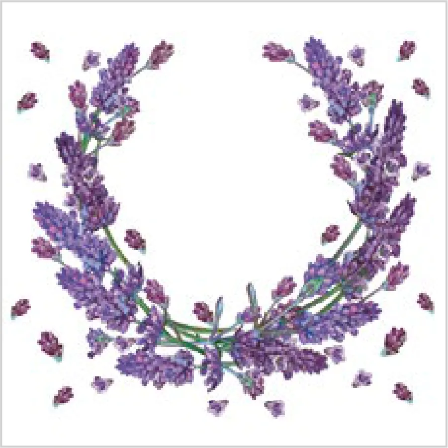 Corona de Lavanda · SL_OG_054401