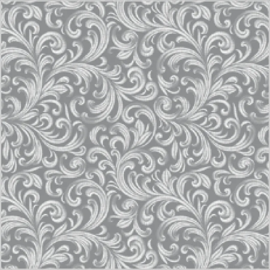 Estampado Ornamental Plateado · SL_OG_054702