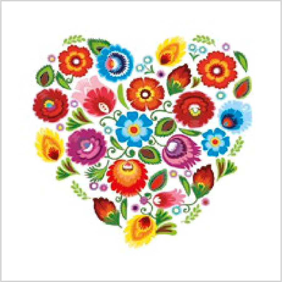 Corazón con Motivos Tradicionales · SL_OG_058801