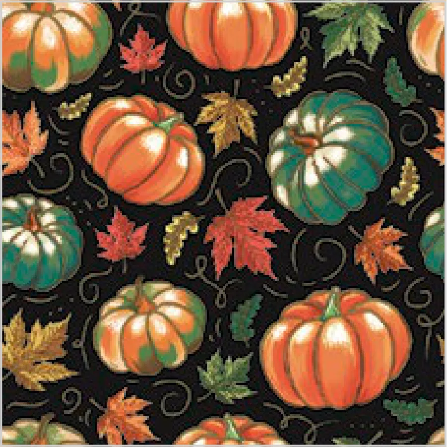Calabazas con Hojas de Arce · SL_OG_060501
