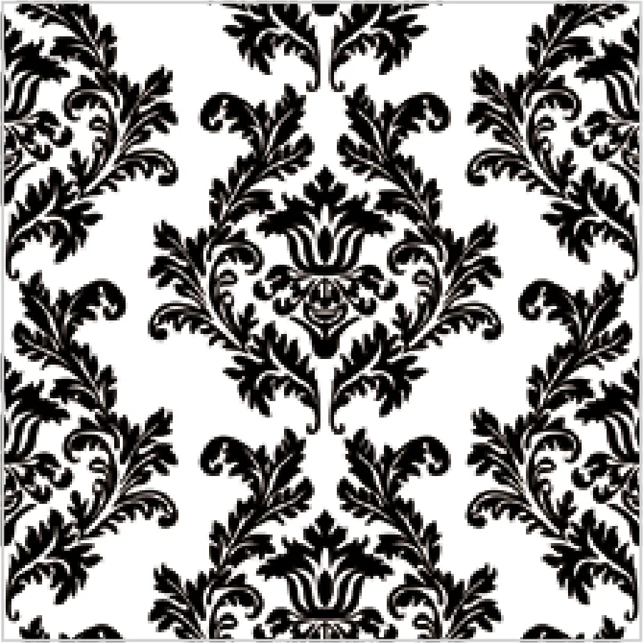 Estampado de Papel Pintado en Blanco y Negro · SL_OG_001809