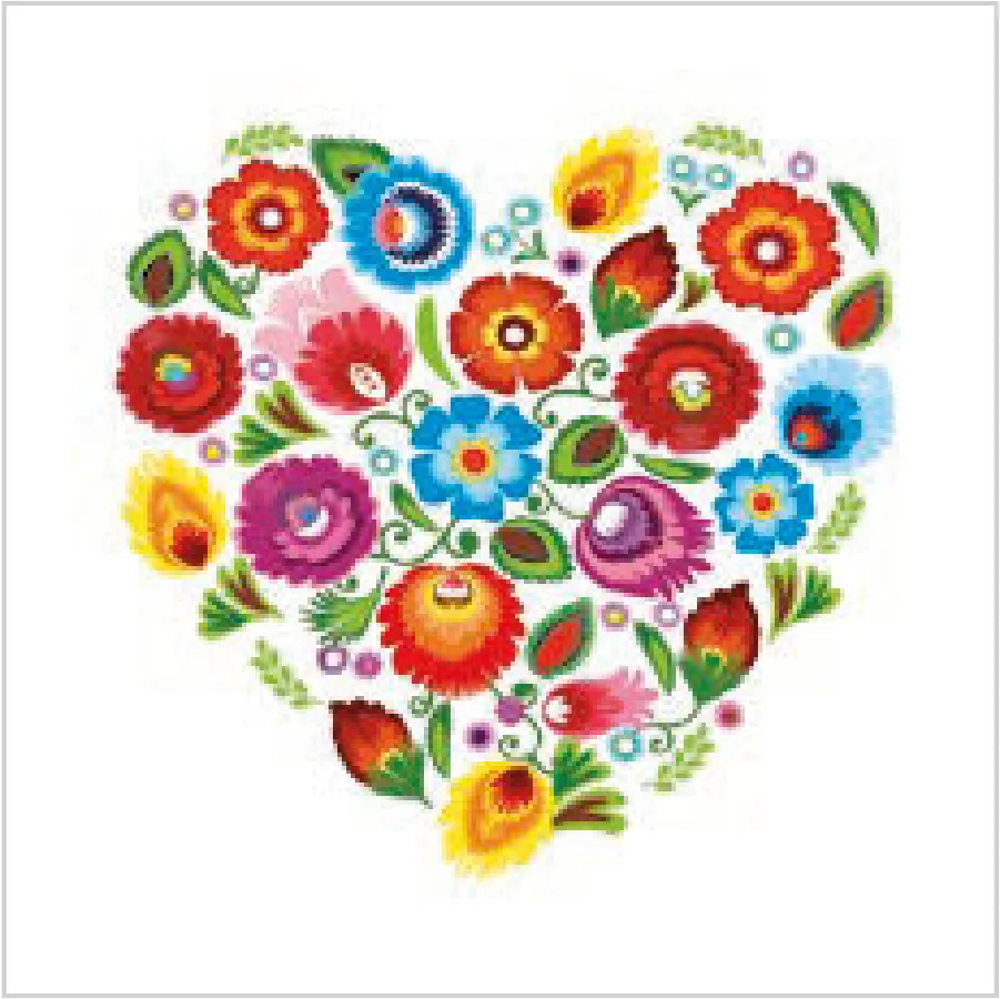 Corazón con Motivos Tradicionales · SL_OG_058801