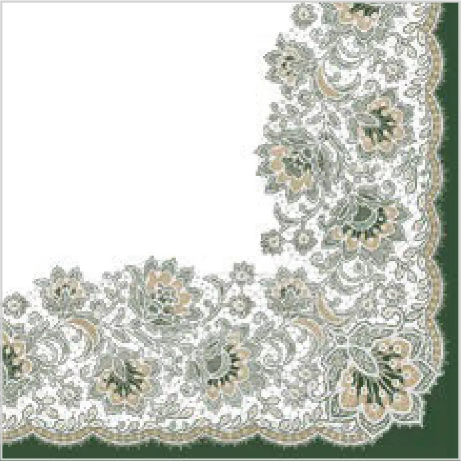 Elegante Bordado Calado Verde · SL_OG_059403