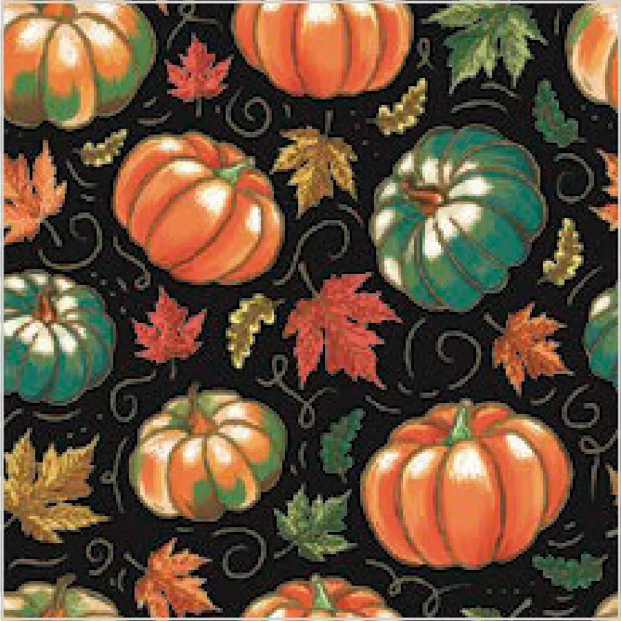 Calabazas con Hojas de Arce · SL_OG_060501