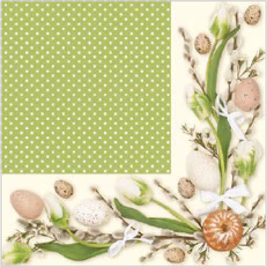 Marco Verde con Motivos de Pascua · SL_WL_010601