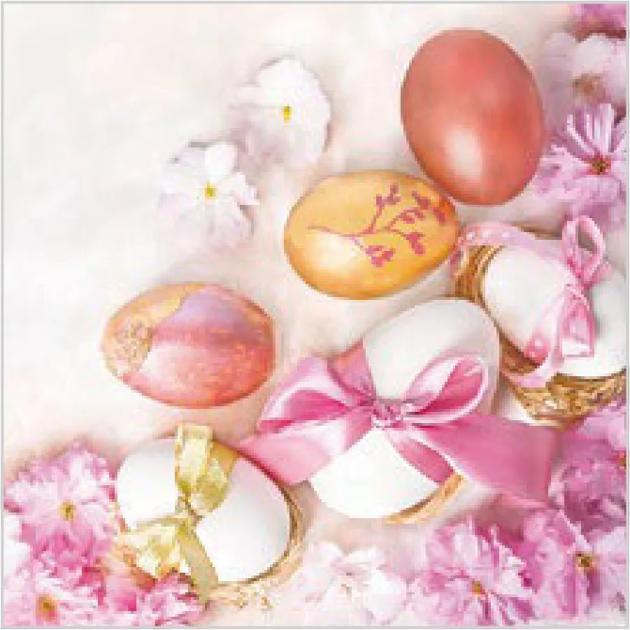 Elegante Composición de Huevos Rosas · SL_WL_013201
